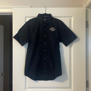Men’s small Harley Davidson Button Up
